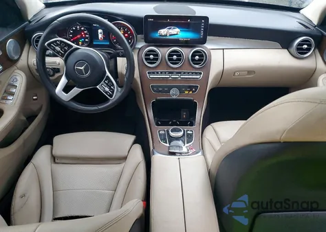 2019 Mercedes-Benz C 300 из США, поврежденный, VIN 55SWF8DB4KU318175